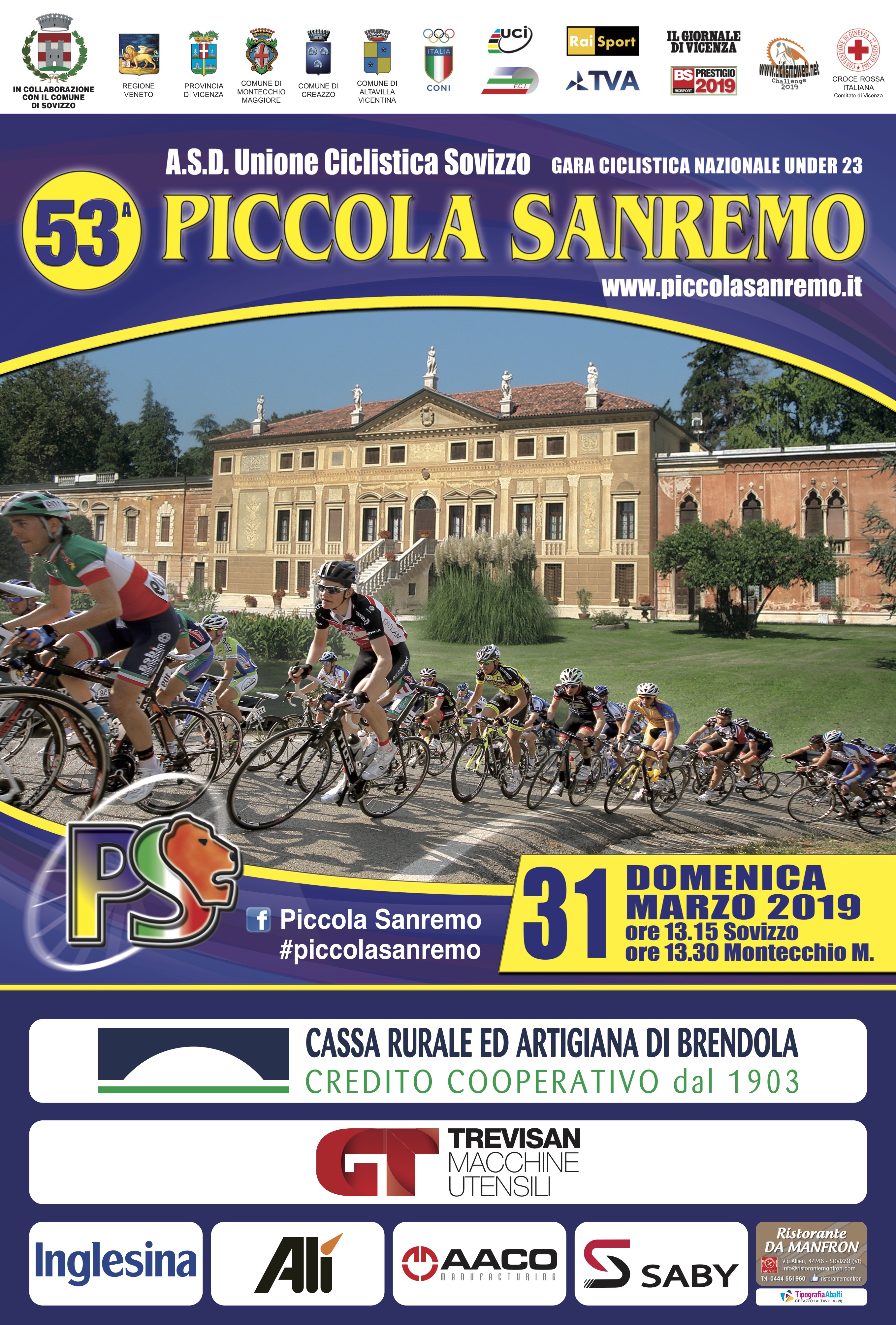 Manifesto 53ª Piccola Sanremo