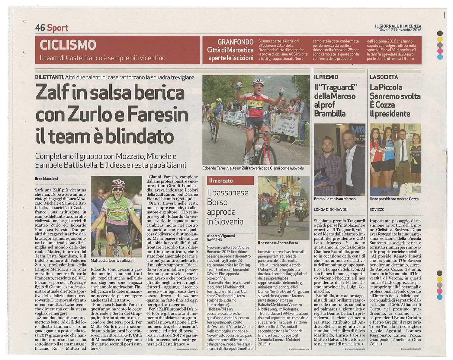 20161124 Il Giornale di Vicenza